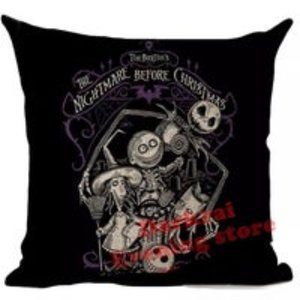 Nightmare Before Christmas Throw Pillow